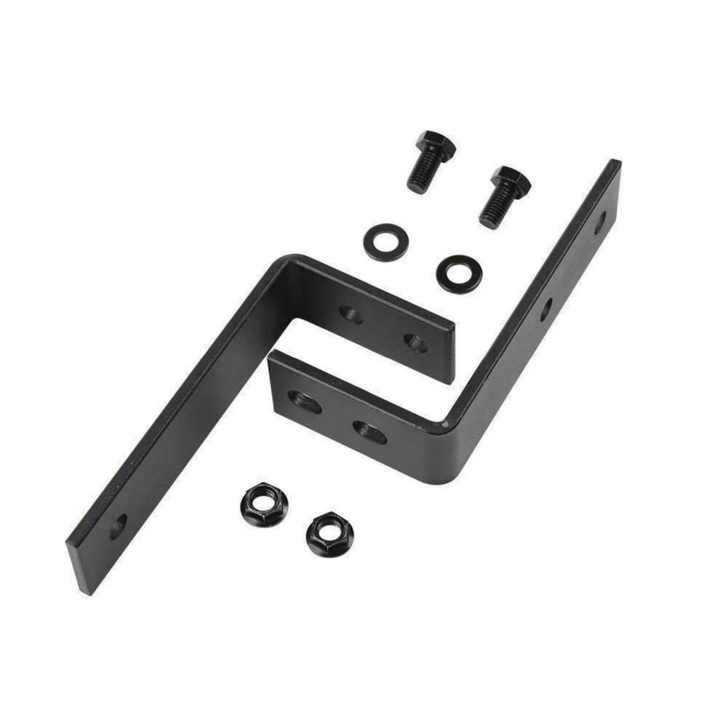 5-16FT rustic black steel bypass barn door hardware wall mount bypass sliding door track roller kit