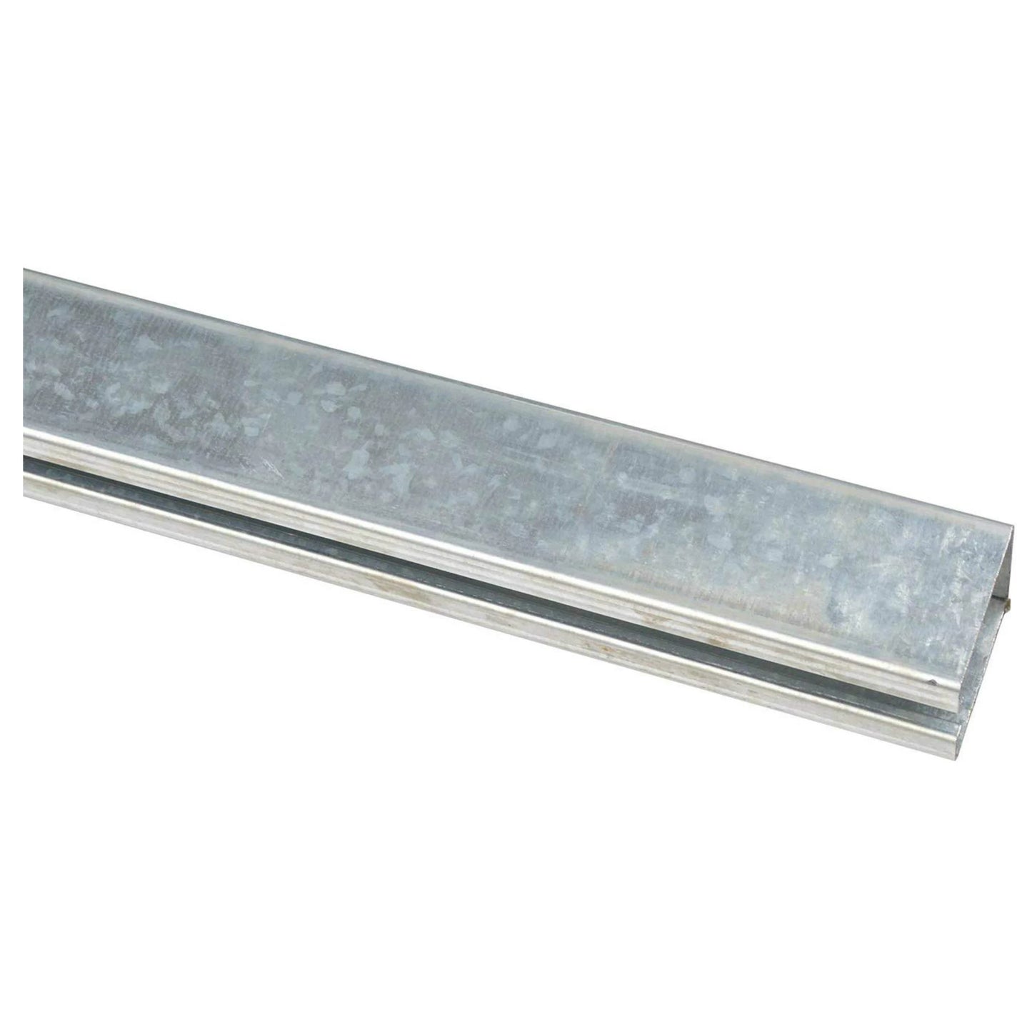 Galvanized Steel Heavy Duty Box Track Ceiling Mount Bypass Sliding Barn Door Hardware Wood Exterior Interior Carriage Door Hardware Track Kit