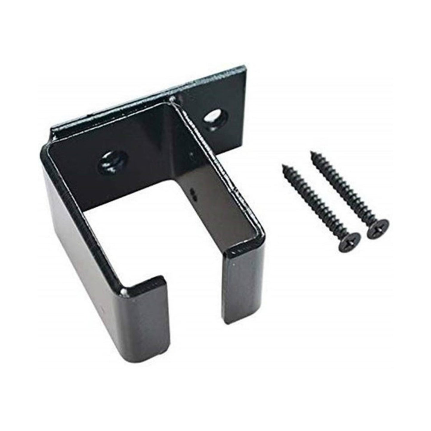 Black Steel Heavy Duty Box Track Ceiling Mount Sliding Barn Door Hardware Wood Exterior Interior Carriage Door Hardware Track Trolley Kit